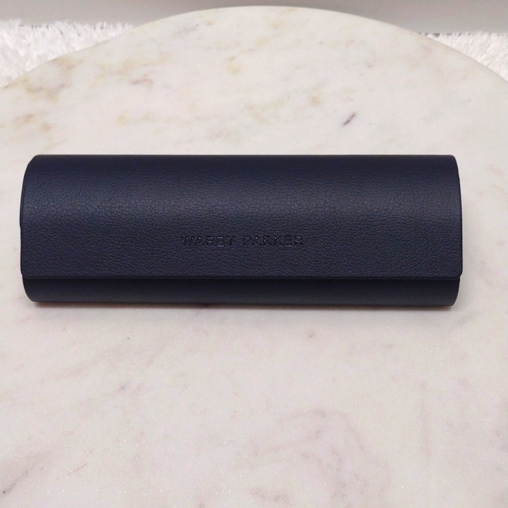 Warby Parker Blue Eyewear Hard Case Only # 399-04